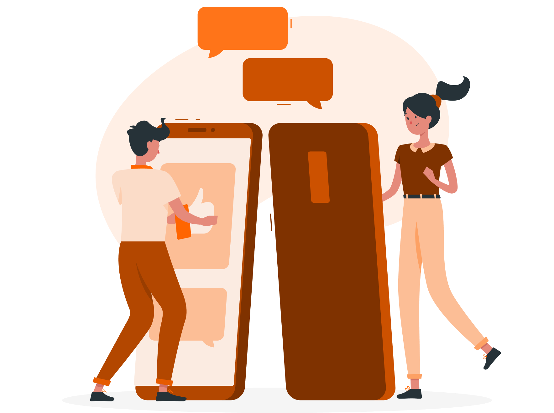 İletişim İllüstrasyon